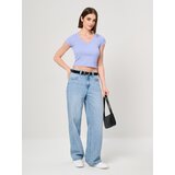 Sinsay Basic rebrasta majica kratkih rukava | shoptok.hr