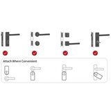  Immax NEO 07815L - Pametna elektronska brava za vrata sa numeričkom tastaturom, napajanje 4xAA + 2xAA | Eponuda.com