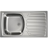Alveus ugradbeni sudoper basic 170 (78 x 43,5 cm, plemeniti čelik) Cijene