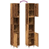  Kupaonski ormarić staro drvo 30x30x190 cm konstruirano drvo | Eponuda.com