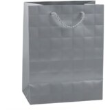 Elegant Embossed Squares Gift Bag 23 x 18 x 10.5 cm | shoptok.hr
