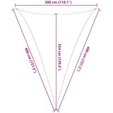  Jedro za sunce Žuta i bijela 3 x 4 x 4 m 100% poliester Oxford | shoptok.hr