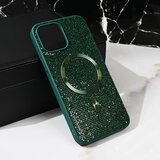  Maska za telefon Magsafe Glam za iPhone 15 Pro Max 6.7, Zelena | Eponuda.com