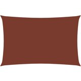 vidaXL Senčno jadro oksford blago pravokotno 6x8 m terakota | Shoptok.si