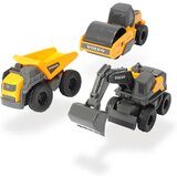 Dickie delovni strojev Volvo 3 kom dolžina 9 cm, 2 sort | Shoptok.si