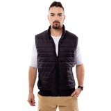 Glano Men's quilted vest - black Cijene