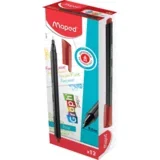 fineliner 0.4 mm crvena box deco