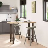  Noge za barski stol Prirodni čelik 2 kom 60 x (100-101) cm Čelik - Prirodna 60 x (100-101) cm 2 1 | shoptok.hr