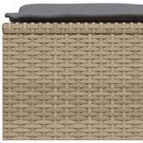  5-dijelni vrtni set sofa s jastucima bež od poliratana | shoptok.hr