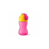Avent MAGICNA SOLJA SA SLAMKOM 300ml 12M+ 1998 - PINK (SCF79802)