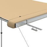 Tenda za kamp-prikolicu i karavan 1,2 x 2 x 2,15 m bež | shoptok.hr
