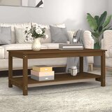  Klubska mizica medeno rjava 110x55x45 trdna borovina, (20711597) | Shoptok.si