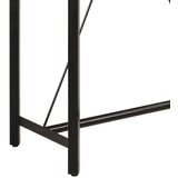  Barski stol 150 x 70 x 107 cm masivno drvo manga i željezo | shoptok.hr