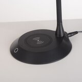 Just LIGHT. 14414-18-LED prigušiva stona lampa sa mogućnošću punjenja PUCKI LED/4,5W/230V crna | Eponuda.com