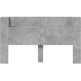  Krevetna ploča s LED-om s policom Beton 180 x 16,5 x 103,5 cm | Eponuda.com
