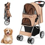  Pasji kolica do 15 kg ( 81 x 45 x 101 cm ) bež | shoptok.hr