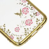 Nillkin silikonski ovitek z rožicami za samsung galaxy S8 plus - zlat | Shoptok.si