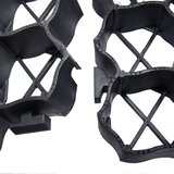 vidaXL Rešetke za travu 16 kom crne 60 x 40 x 3 cm plastične | shoptok.hr