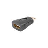 Lanberg Adaptador HDMI (H) in HDMI Mini (M) Negro, (20772782) Cene