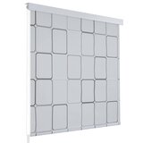 vidaXL Rolo senčilo za tuš 160x240 cm kvadratni vzorci Cene