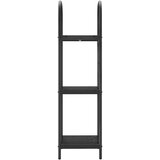 vidaXL Knjižna polica Črni hrast 40 x 30 x 109 cm Konstruiran les | Shoptok.si