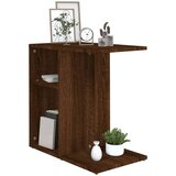  Bočni stolić boja smeđeg hrasta 50x30x50 cm konstruirano drvo | Eponuda.ba