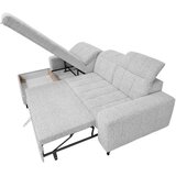 Premium Living Kotna Garnitura Santorini Svetlo Siva | Shoptok.si