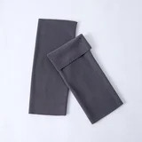 Toplotni Žametni Ščitnik za Komolce za Zimo - Toplo, Elastično in Zračno Grey L, (5000336115)