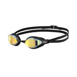 Arena swimming goggles airspeed mirror yellow copper black