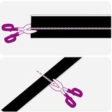 vidaXL Samolepljiva tesnila za vrata 12 pcs srebrna 100 cm | Shoptok.si
