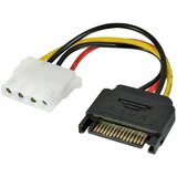 Lindy tok adapterski kabel [1x 4-polni električni ženski konektor IDE - 1x električni moški konektor SATA] 0.12 m večbarvna, (20414618) | Shoptok.si