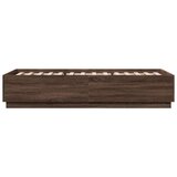  Okvir za krevet smeđi hrast 100 x 200 cm konstruirano drvo | shoptok.hr