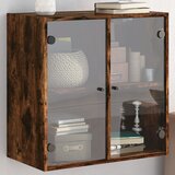 vidaXL Zidni ormarić sa staklenim vratima boja hrasta 68x37x68 5 cm | shoptok.hr