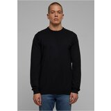 UC Men Knitted Crewneck Sweater black Cene