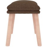  Tabure smeđi 45 x 29 5 x 35 cm od tkanine | shoptok.hr