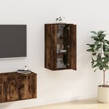  Zidni TV ormarić Boja dimljenog hrasta 40x34,5x80 cm | shoptok.hr