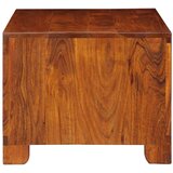 vidaXL Klubska mizica 90x50x40 cm trden akacijev les | Shoptok.si