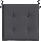  Jastuci za vrtne stolice 4 kom antracit 50x50x4 cm od tkanine | shoptok.hr