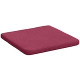  Jastučići za sjedenje 4 pcs Vinska crvena 40 x 40 x 3 cm Baršun | shoptok.hr