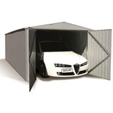  Avtomobilska garaža mackay (204,5 x 295 596 cm, siva) | Shoptok.si