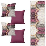 Minimalist Cushion Covers Set nadstolnjaka i 4 jastučnice Optic - | shoptok.hr