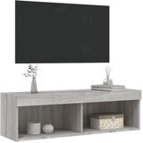 TV ormarić s LED svjetlima boja hrasta sonome 100x30x30 cm | shoptok.hr
