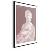  Plakat - Pastel Lady 29.7x42 Crni okvir s margom | shoptok.hr