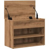vidaXL Klop za čevlje artisan hrast 60x30x45 cm inženirski les | Shoptok.si