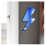 WALLXPERT Zidno ogledalo Ozgl504, 29x60 cm, Plavo | Eponuda.ba