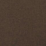  Krevet box spring s madracem tamnosmeđi 120 x 190 cm od tkanine | shoptok.hr