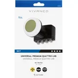 univerzalni premium Quattro LNB crna
