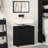  Kupaonski ormar Crni hrast 60 x 33 x 60 cm Konstruirano drvo | shoptok.hr