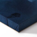  Slika - Ornament in Blue and Cool Colors Dark Blue Decoration 60x40 Akustična | shoptok.hr