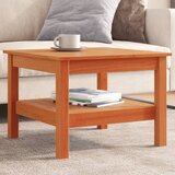 vidaXL Stolić za kavu voštano smeđi 55x55x40 cm od masivne borovine | shoptok.hr